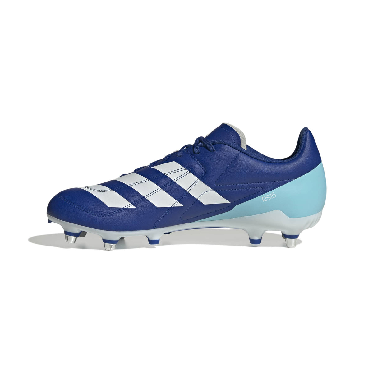 Adidas RS15 Soft Ground Rugby Boots Royal Blue / Cloud White