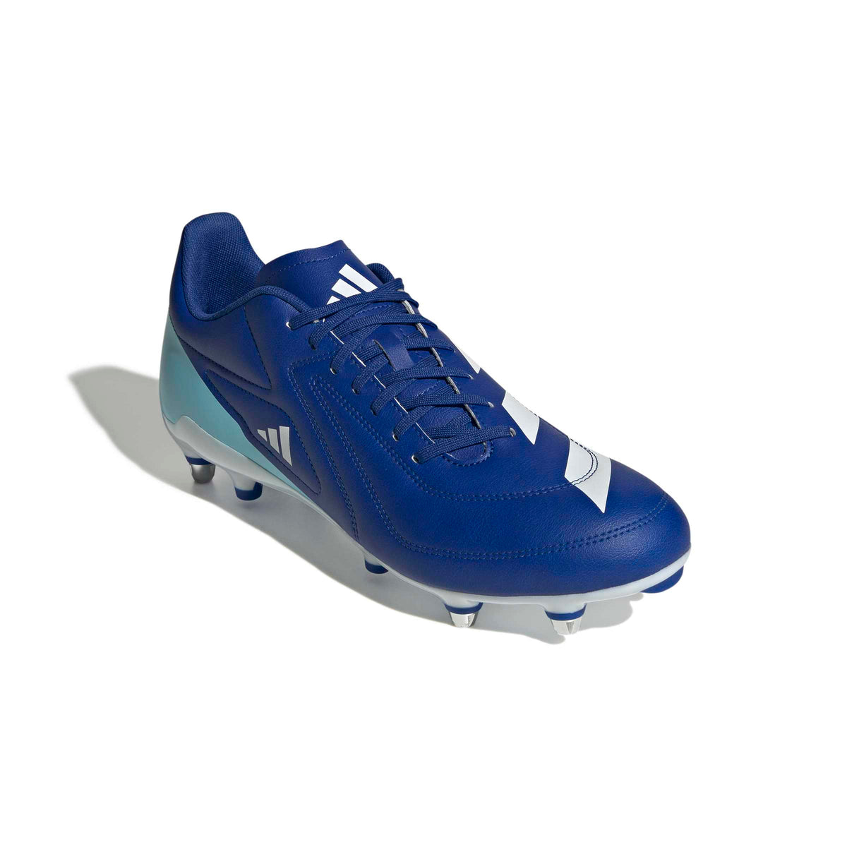 Adidas RS15 Soft Ground Rugby Boots Royal Blue / Cloud White