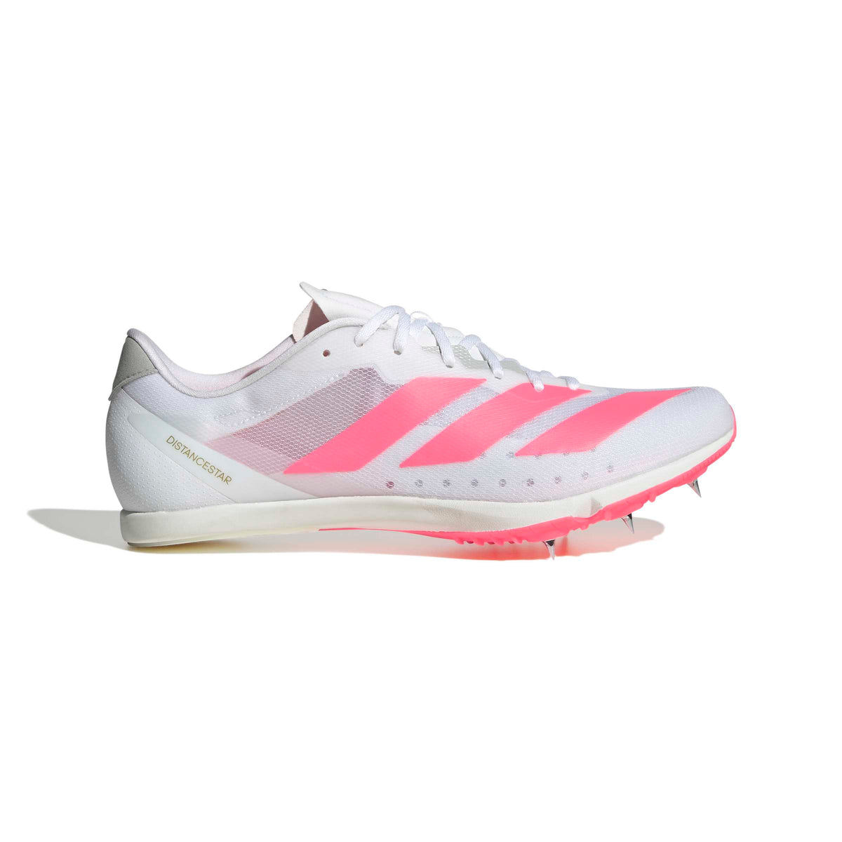 Adidas Adizero Distancestar Shoes Cloud White / Solar Turbo