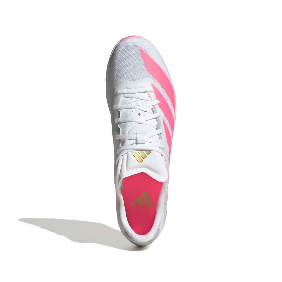 Adidas Adizero Distancestar Shoes Cloud White / Solar Turbo