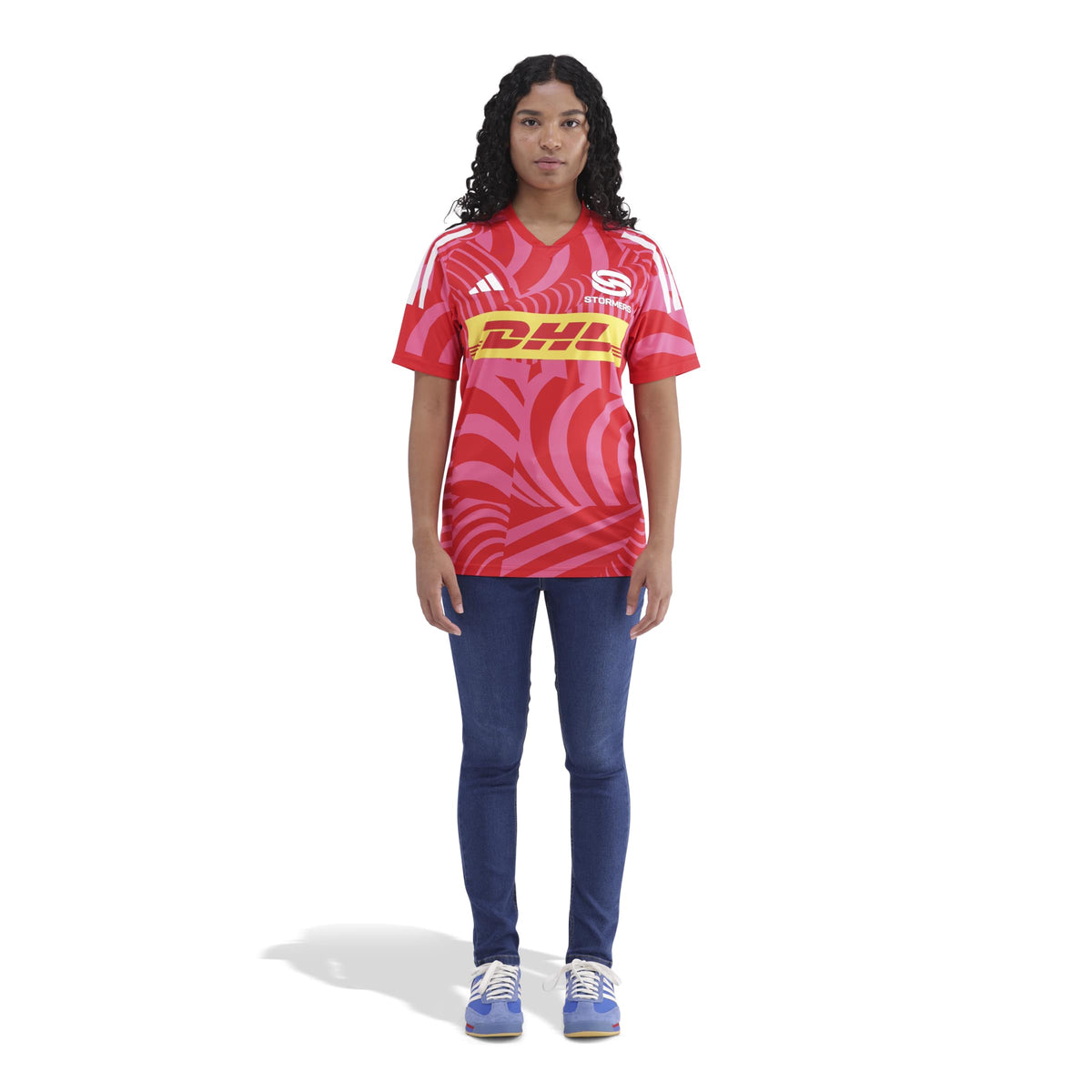 Adidas DHL Stormers Training Jersey Lucid Pink