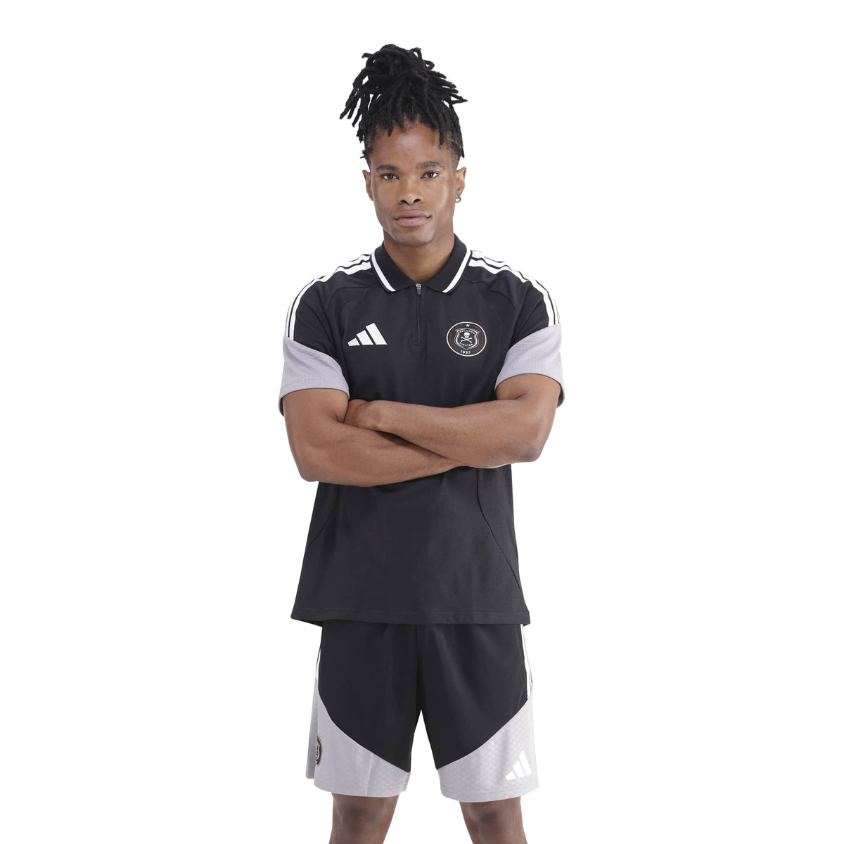 Adidas Orlando Pirates Tiro 26 Competition Polo Shirt Black