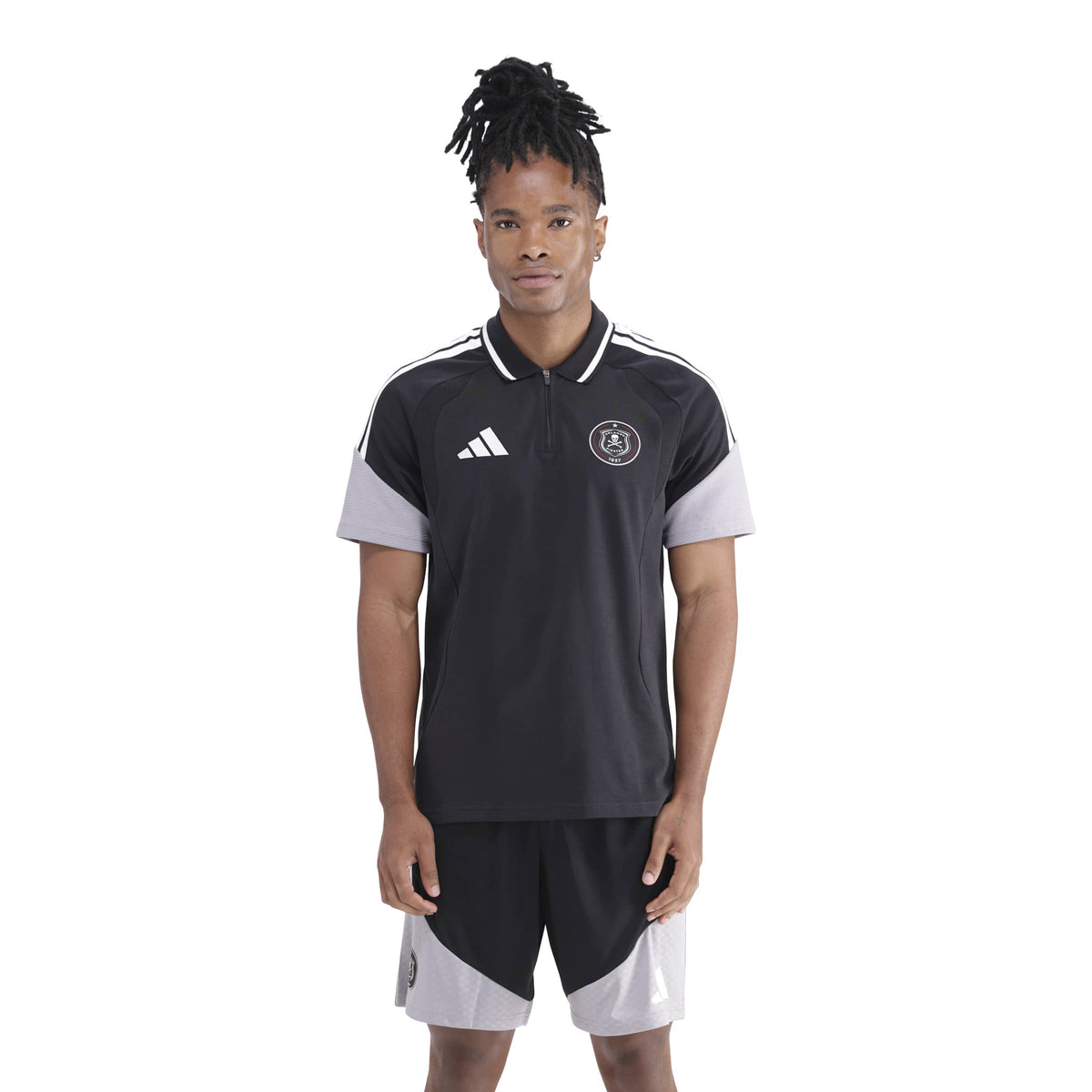 Adidas Orlando Pirates Tiro 26 Competition Polo Shirt Black