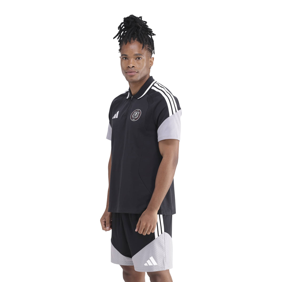 Adidas Orlando Pirates Tiro 26 Competition Polo Shirt Black