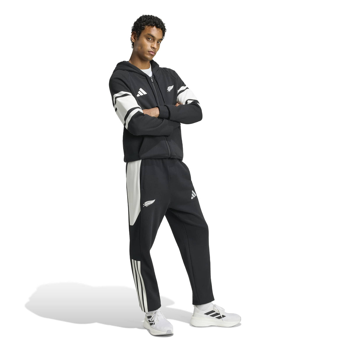 Adidas New Zealand Rugby Leisurewear Pants Black