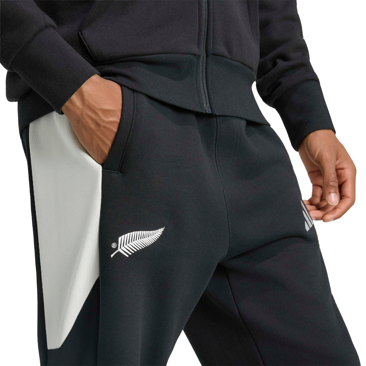 Adidas New Zealand Rugby Leisurewear Pants Black