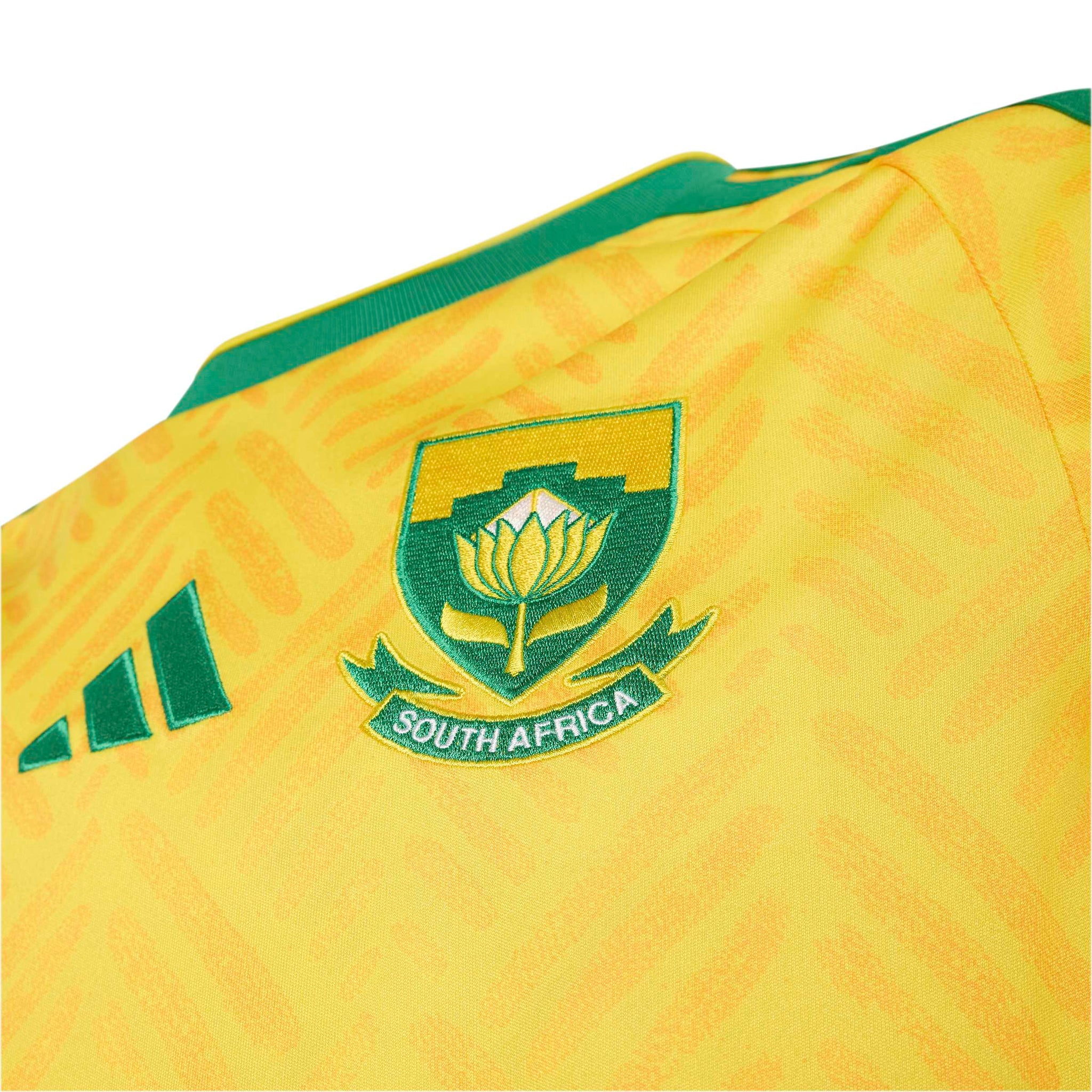 Adidas Bafana Bafana 26 Home Kids Jersey Yellow - SportSA