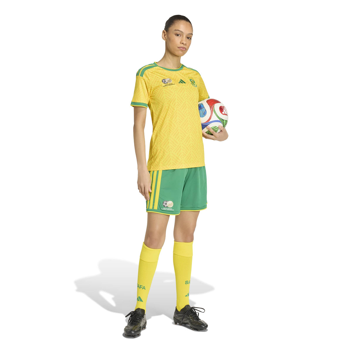 Adidas Bafana Bafana 2026 Home Jersey Yellow Women