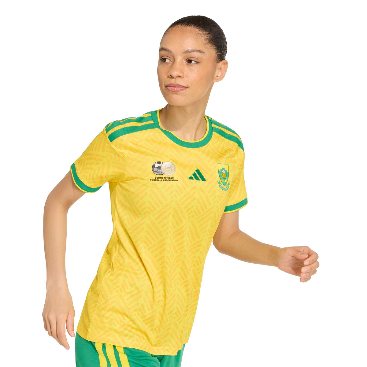 Adidas Bafana Bafana 2026 Home Jersey Yellow Women