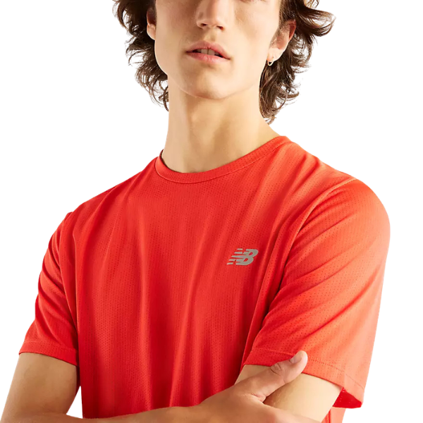 New Balance RC Essential T-Shirt Neo Flame