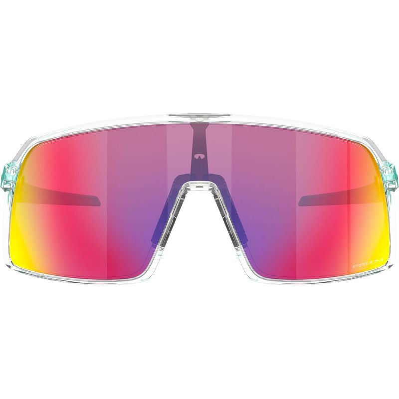 Oakley Sutro Clear and Celeste/Prizm Road