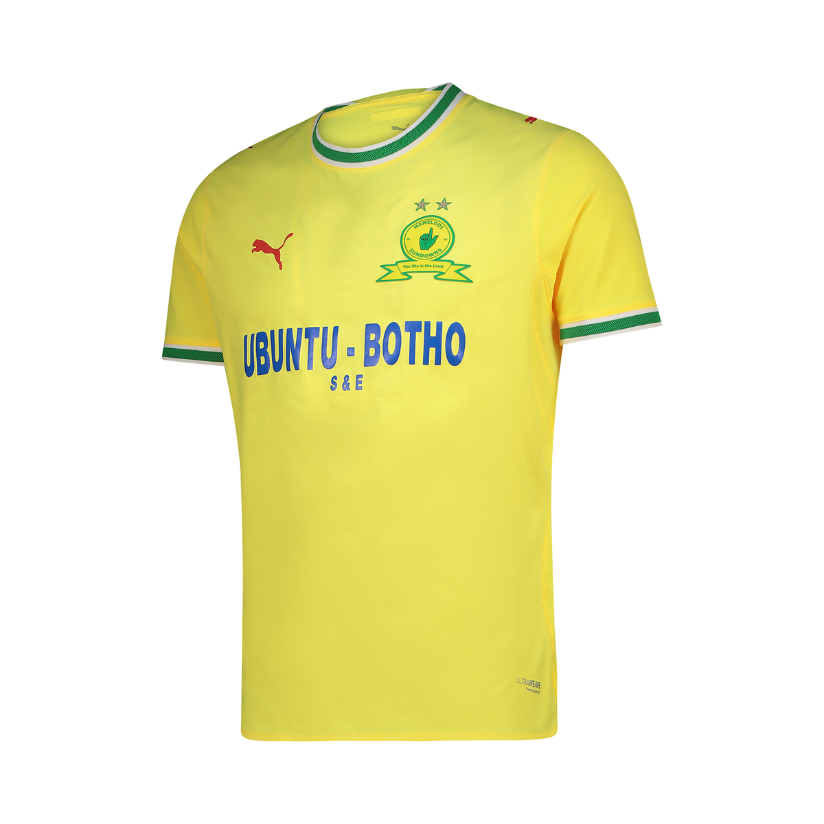 Puma Mamelodi Sundowns FC Home Jersey Yellow Blaze