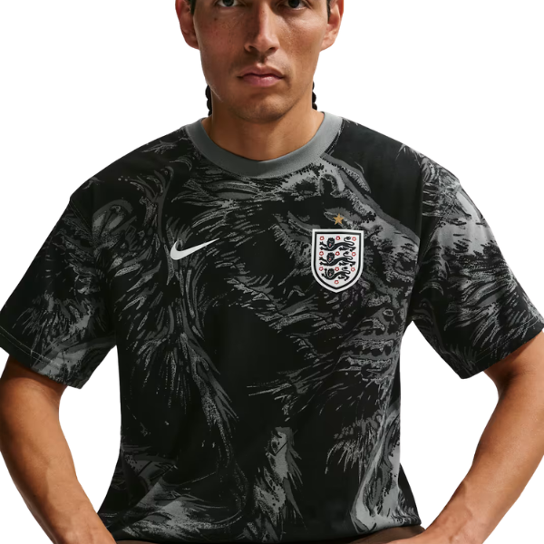 Nike England Soccer T-Shirt Dark Steel Grey