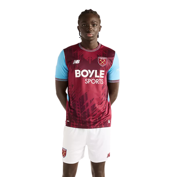 New Balance West Ham United 26/27 Home Short Sleeve Jersey