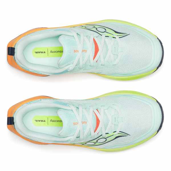 Saucony Peregrine 16 Aqua/Citron