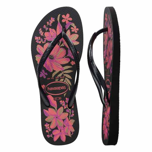 Havaianas Slim Organic Black/Grey/Gold