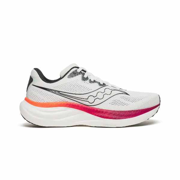 Saucony Ride 19 White/Crimson
