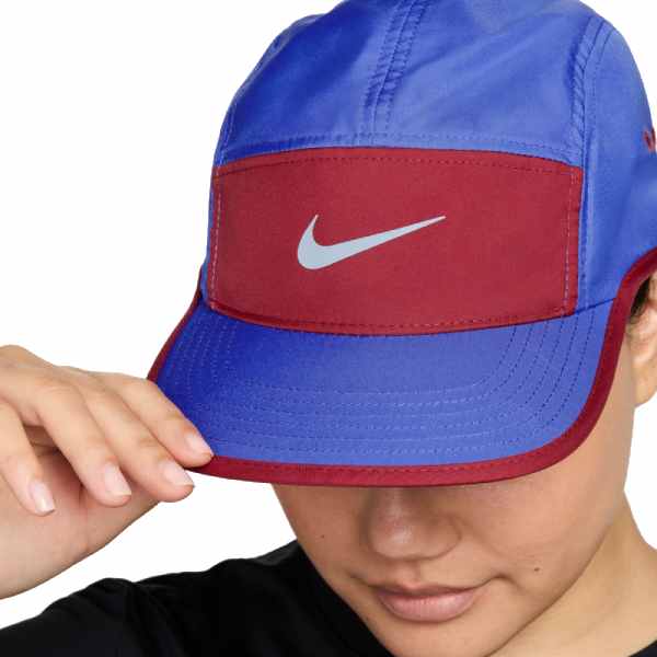 Nike Fly Dri-FIT Unstructured Swoosh Cap Sapphire/Team Crimson