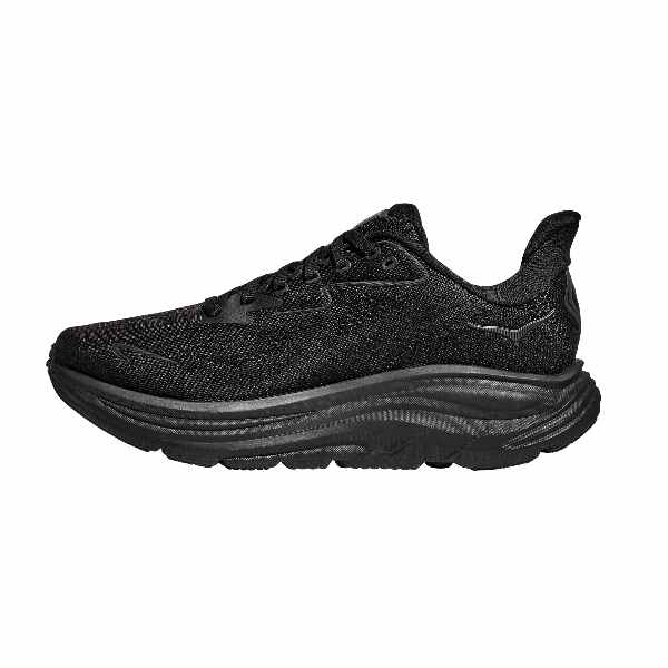 Hoka Clifton 10 Black/Black Wide
