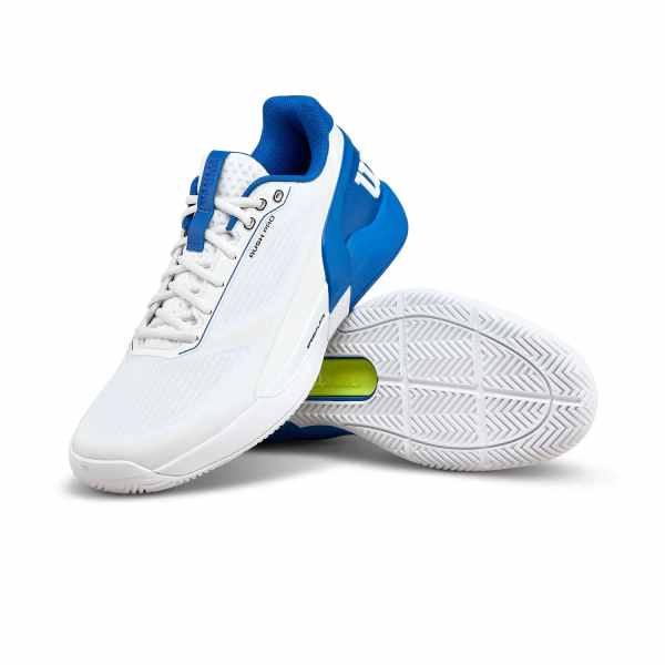 Wilson Rush Pro 5 White/Deja Vu/Blue