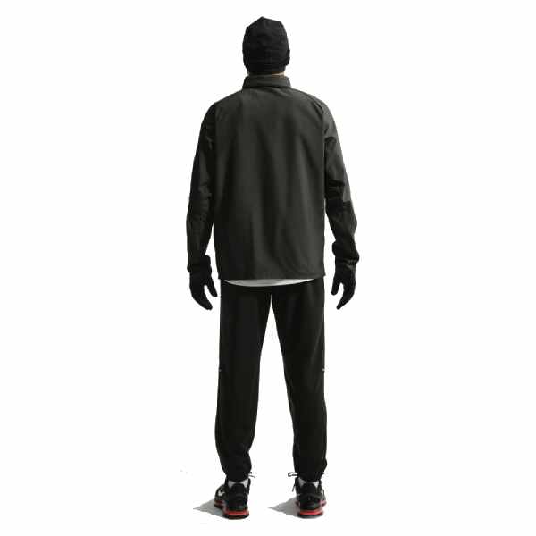 Nike Miler Repel UV Protection Running Jacket Black/Reflective Silver