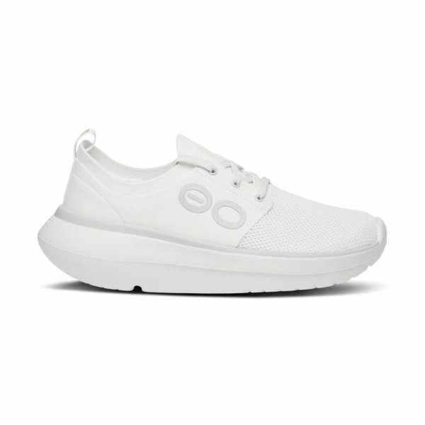 Oofos Oomy Stride White Women