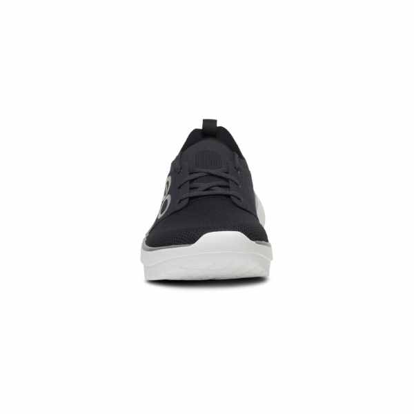 Oofos Oomy Stride White/Black Men