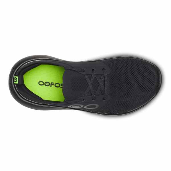 Oofos Oomy Stride Black/Black Men