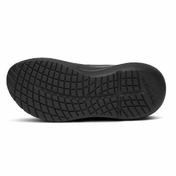 Oofos Oomy Stride Black/Black Men