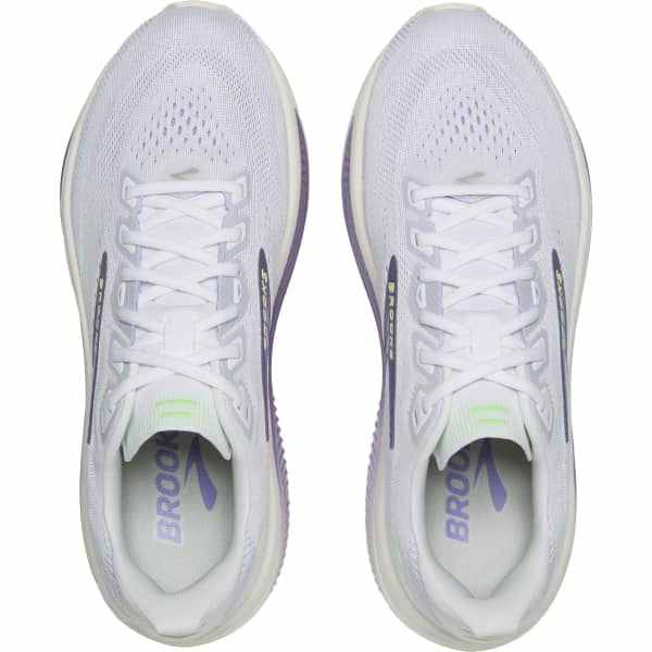 Brooks Ghost 18 White/Purple Hebe/Green
