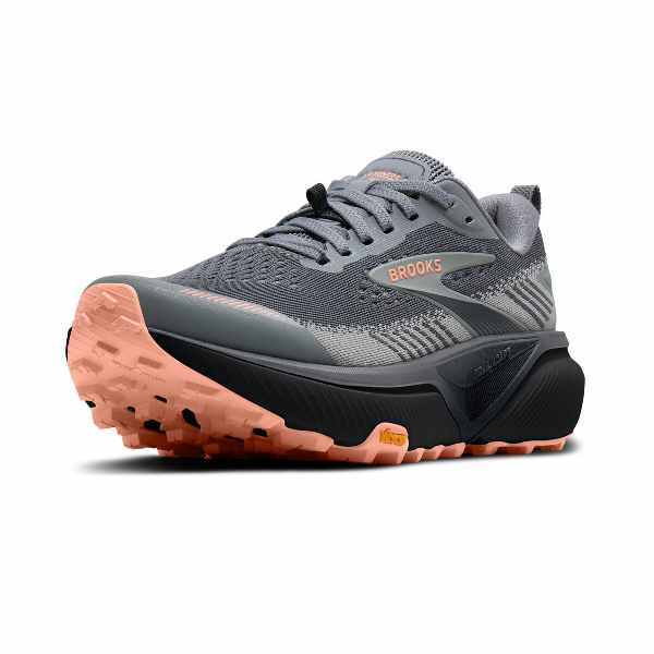 Brooks Cascadia 20 Grey/Grey/Peach