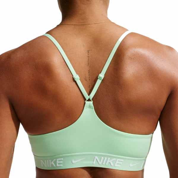 Nike Indy Light-Support Padded Adjustable Sports Bra Cucumber Calm