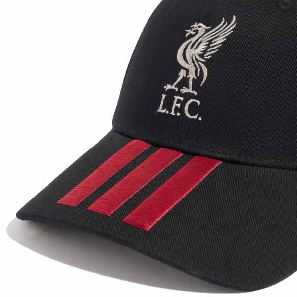 Adidas Liverpool FC Baseball Cap Black/Active Maroon
