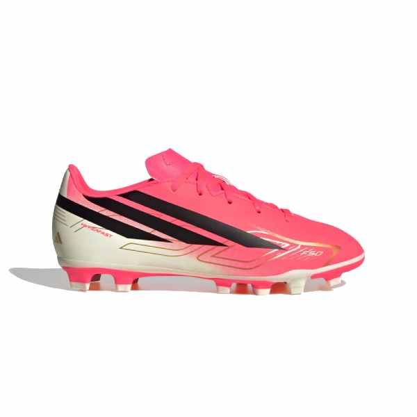 Adidas F50 Hyperfast Club Firm-Ground / Multi-Ground Boots Kids Solar Turbo