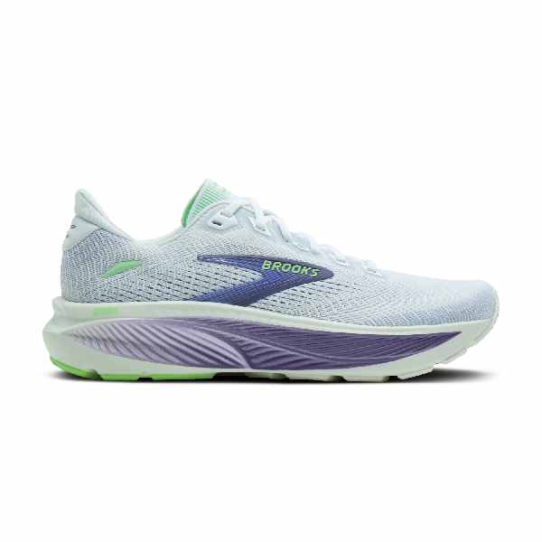 Brooks Ghost 18 White/Purple Hebe/Green