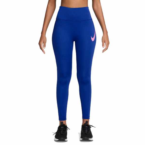 Nike Tempo Swoosh Run High-Waisted 7/8 Running Leggings Old Royal