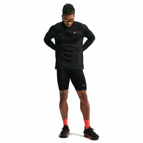 Nike Stride Aero-FIT 1/2-Zip Mid Layer Black