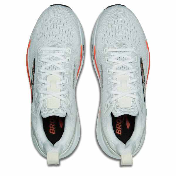 Brooks Ghost Max 4 White/Red/Black