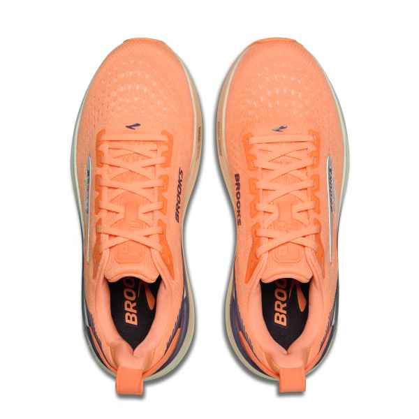 Brooks Ghost Max 4 Cyber Peach/Grape/Bluewash