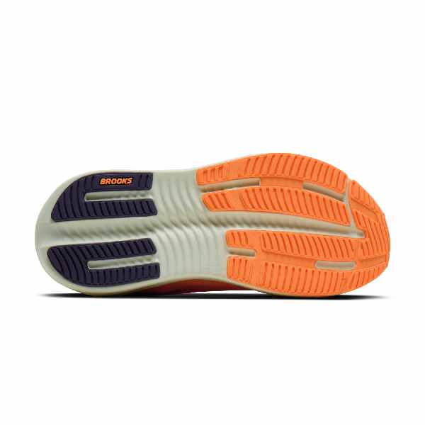 Brooks Ghost Max 4 Cyber Peach/Grape/Bluewash