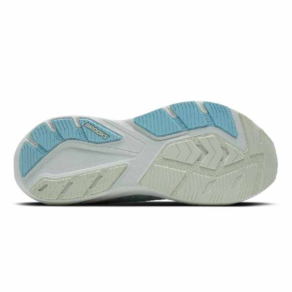 Brooks Ghost Amp Star White/Blue/Metallic