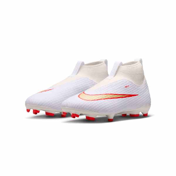 Nike Jr. Mercurial Superfly 11 Academy White/Bright Crimson