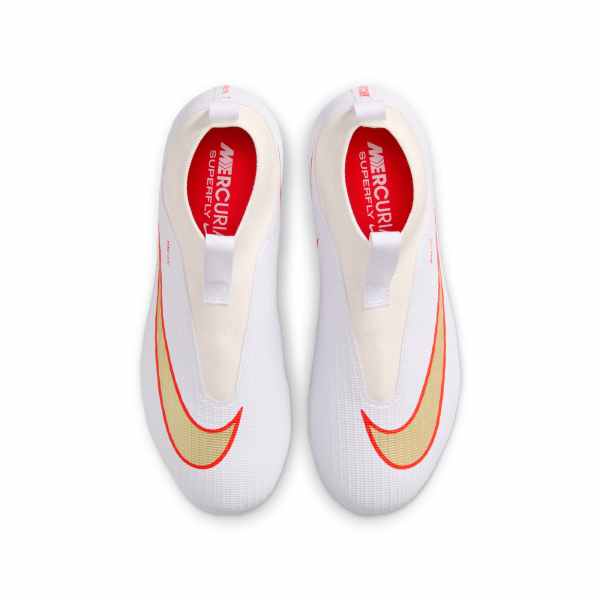Nike Jr. Mercurial Superfly 11 Academy White/Bright Crimson