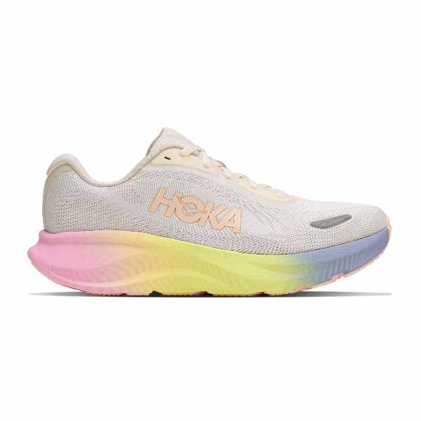 Hoka Rincon 5 Alabaster/Tangerine Glow