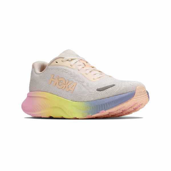 Hoka Rincon 5 Alabaster/Tangerine Glow