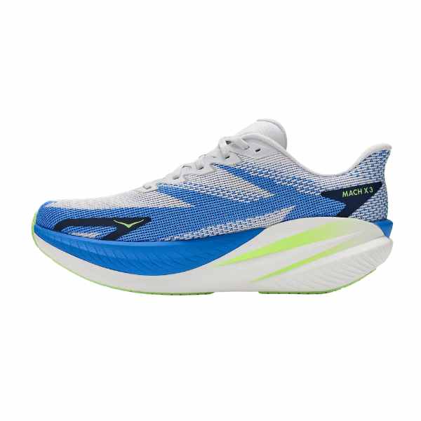 Hoka Mach X 3 Cosmic Grey / Virtual Blue