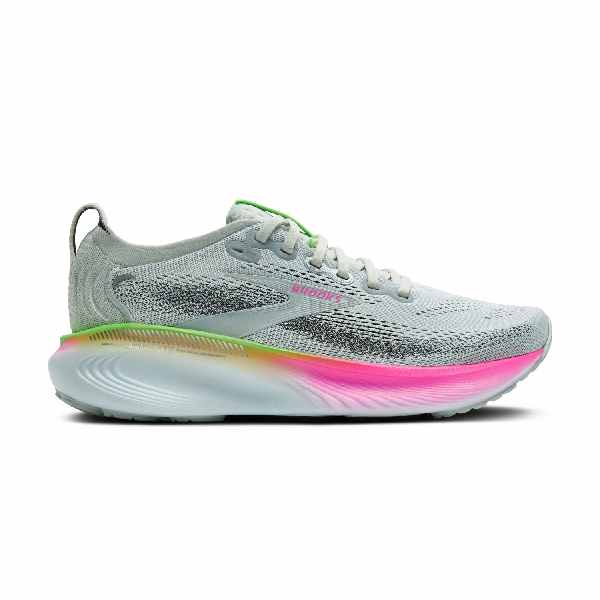 Brooks Adrenaline GTS 25 Oyster/Pink/Green Wide