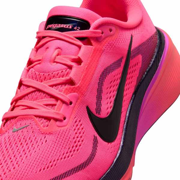 Nike Pegasus 42 Hyper Pink/Black Laser Crimson