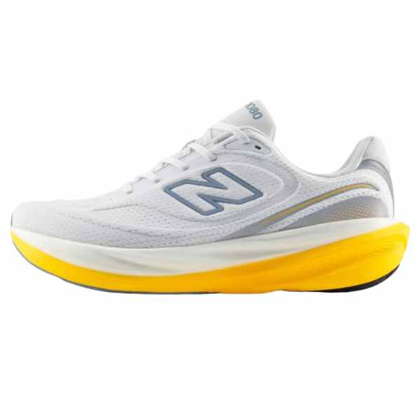 New Balance 1080V15 White/Satsuma Orange 2e