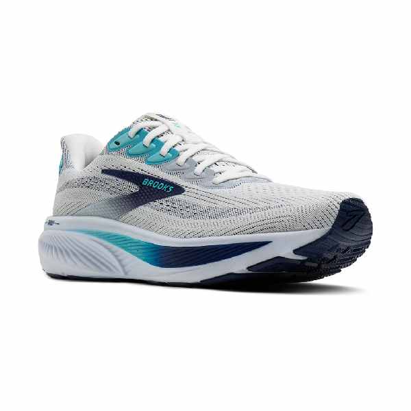 Brooks Ghost 17 White/Beacon Blue/Ipanema
